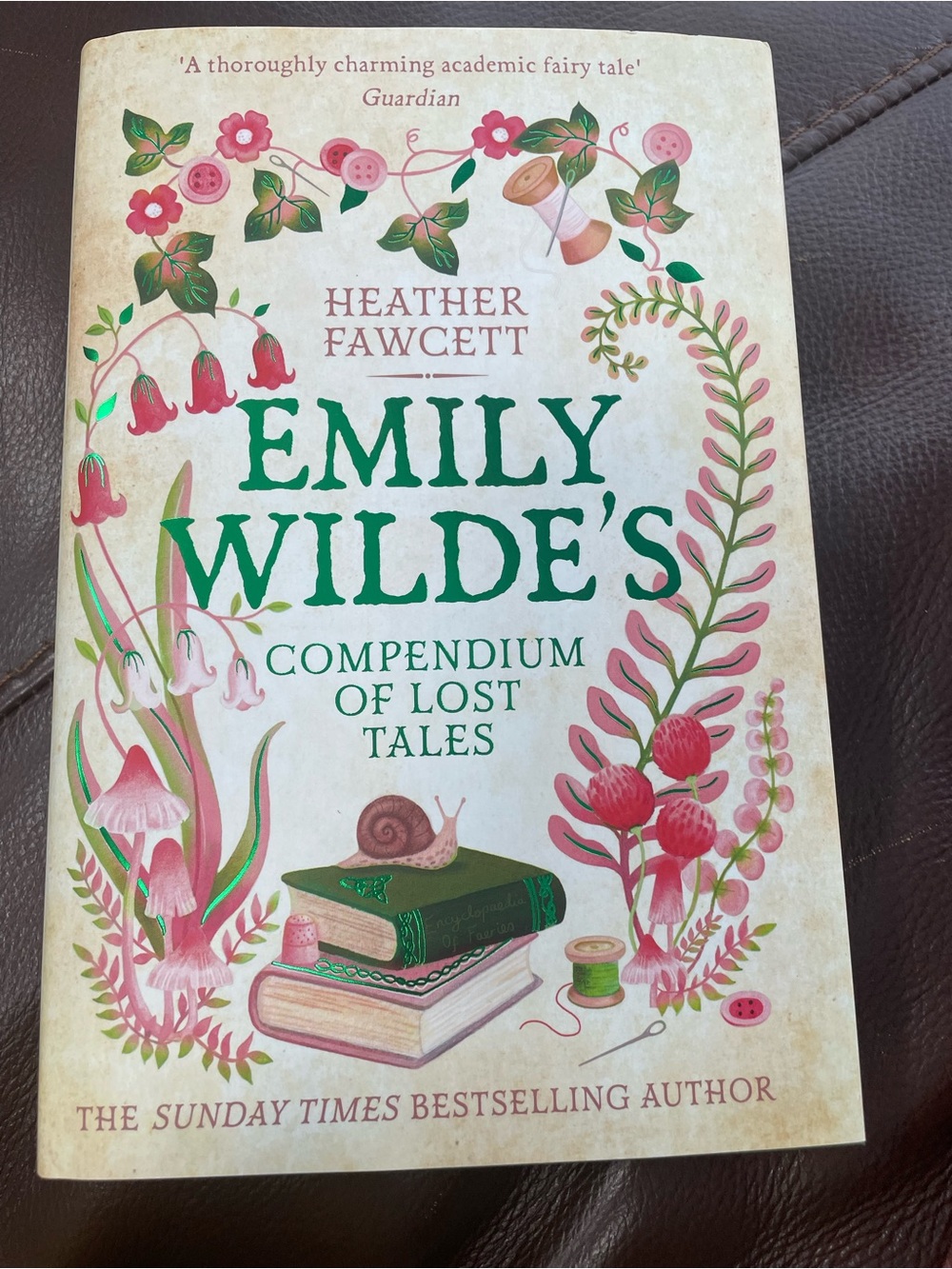 Fairyloot Emily Wilde's Compendium of Lost Tales by Heather Fawcett